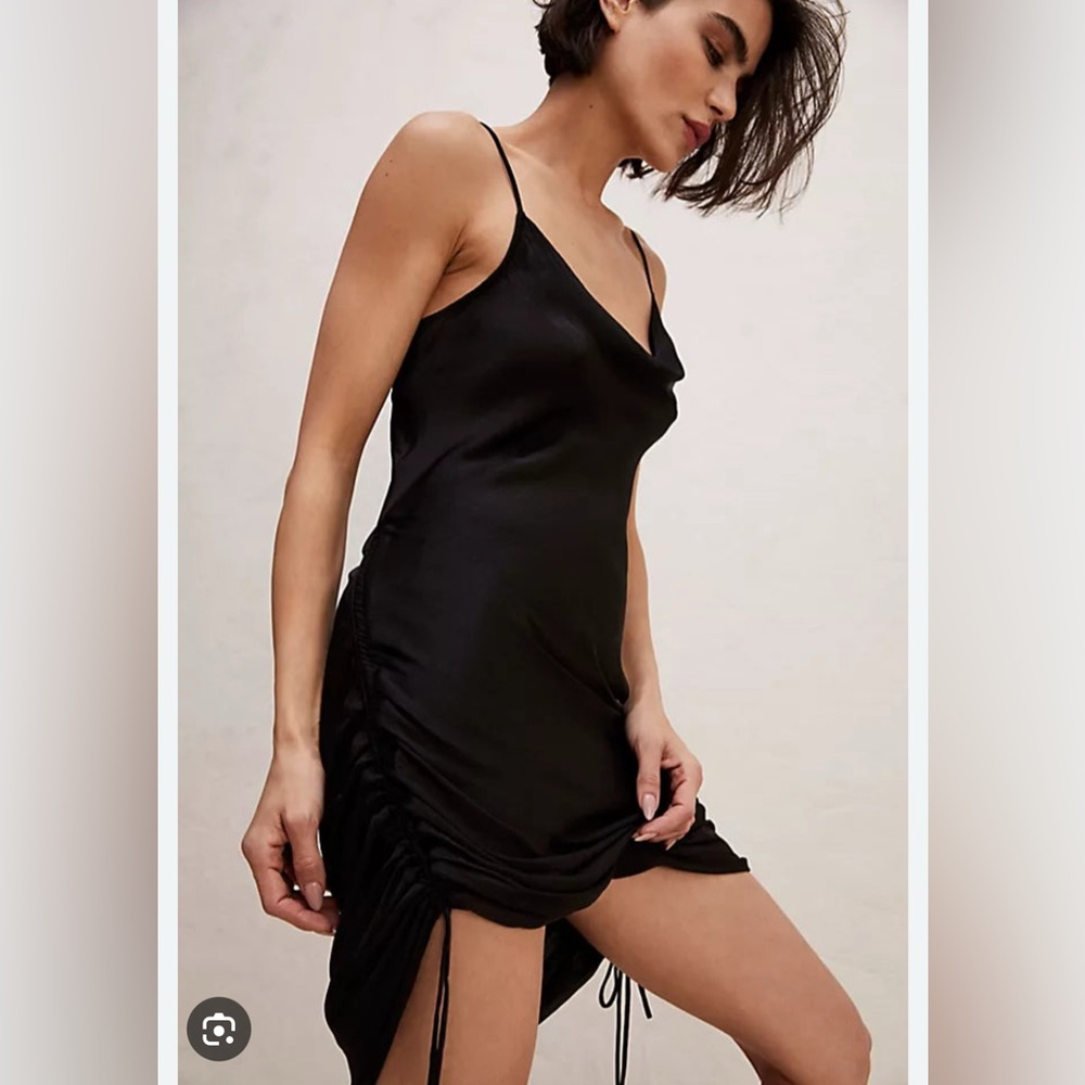 Free People multiway satin dress • size S • NWT